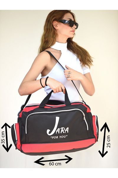 JARA Bag Unisex Multi-Compartment Long Strap Sports, Travel Bag