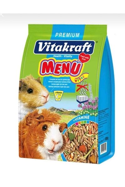 Vitakraft Menu Vital Premium Ginepig Yemi 5 Adet X 1000 gr