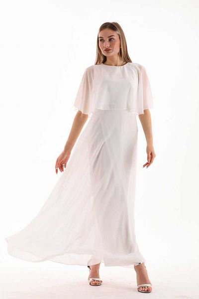 CİXAPLE Φόρεμα Chiffon Blero - ίσια κοπή