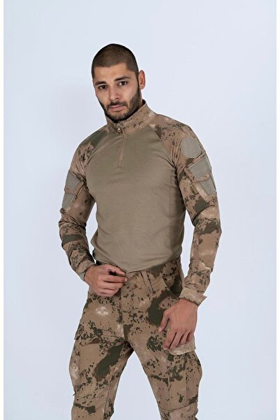 KUBİLAY ASKERİ MALZEME Combat Kamuflaj Tişört (Jandarma)