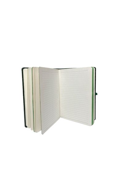 Kerem ofis Δερμάτινο σημειωματάριο Thermo με ρίγες - 15x21 Edge, Ανώμαλη ημερολόγιο χωρίς ημερομηνία με λάστιχο