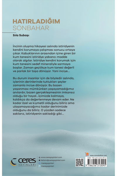 Ceres Yayınları Hatırladığım Sonbahar Sıla Subaşı 9786256313095