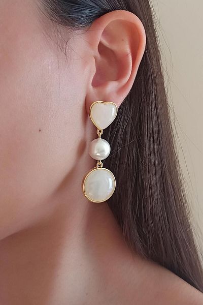 By Zeyna Aksesuar Women's Vip Series Special Design Earrings