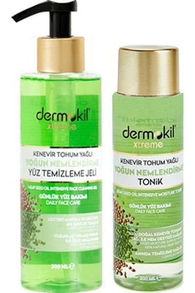 Dermokil 400 ml Facial Cleansing Gel and 200 ml Tonic