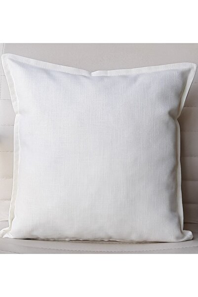 Fabric by Gülçin Pamuklu Koton Kumaş Düz Krem Renk Punch Işlemesine Uygun Yas...