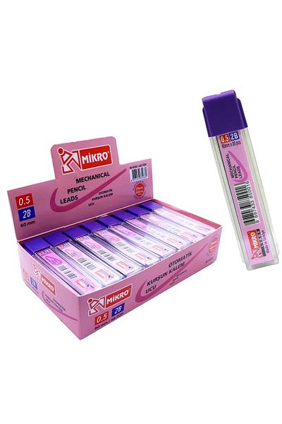 Mikro M-600 2B 60 ملم - 0.5 طرف قلم 48 أنبوب