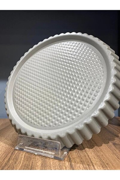 Mabeyn Granit Tart Turta Kek Kalıbı Siyah 28cm Tart Turta Kek Kalıbı Gri