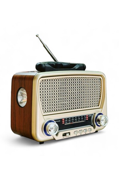 ROYALTREND Nostaljik Fenerli  Radyo,Solar Güneş Panelli Nostalji Radyo(blueto...