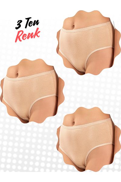 Berrak High Waist Bato Style Bikini - Economical Set of 3 (Ultra Quality)