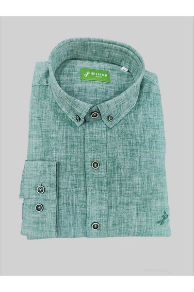 Sarar GOIAS W LONG - Linen Slim Fit Shirt