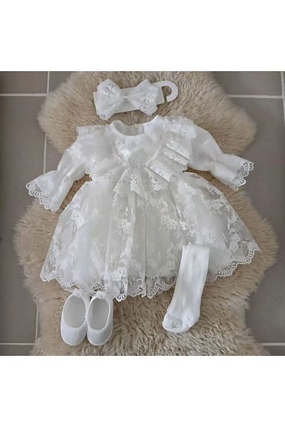 Pugi Baby Baby Girl Orchid Mevlütlük Set