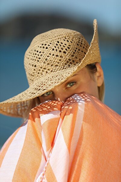 Gezen Yaka منشفة حمام بيشتيمال للشاطئ من القطن 100% على الوجهين مع حقيبة 90x1...