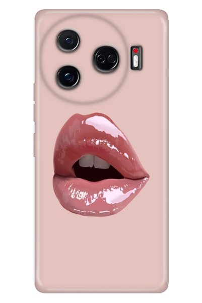 TECNO Camon 30 Pro 5G Uyumlu Kılıf Resimli Desenli Silikon Lipstick