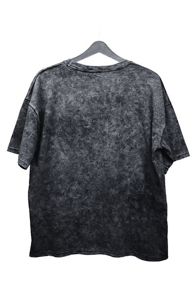 Fuddy Moda Μπλουζάκι JJK Gojo Satoru EX2 Oversize με στάμπα - Unisex Anime Vintage T-Shirt