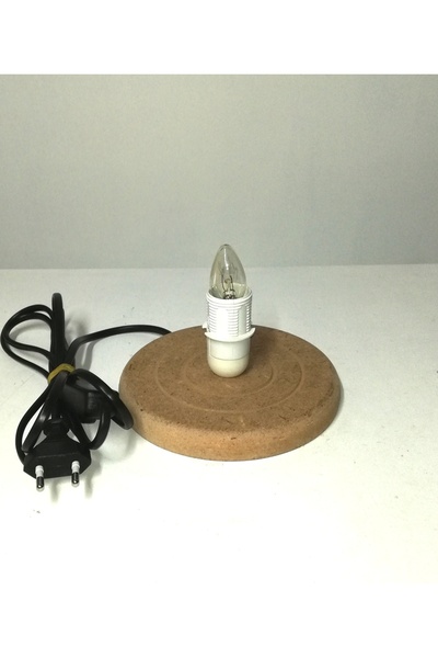 TEKAY AYDINLATMA Gece lambası e 14 duy ampul dahil Masa üstü komidin abajuru