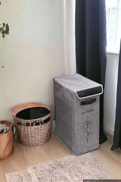 BYENS Kirli Çamaşır Sepeti Katlanır Sepet Banyo Selesi Katlanabilir Sepetleri...