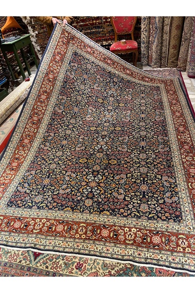 RD RAMAZAN DAĞ EL HALI SANATI El Dokuma Hereke Halısı Yedi Dağın Çiçeği Model...