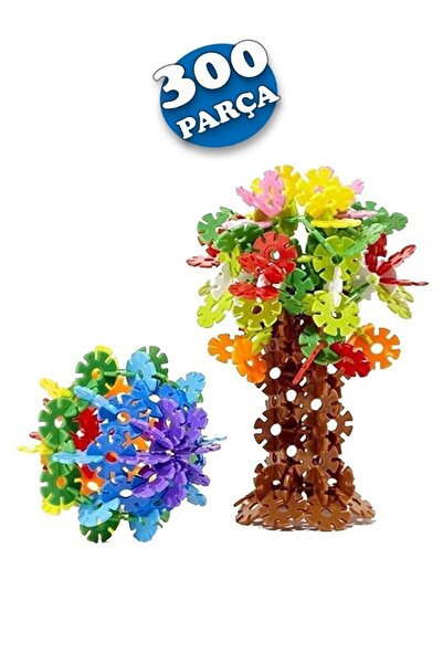 Hyd Yaratıcı Diskler 300 Parça Stem Eğitimi Uyumlu Kilitli Diskler Eğitici Oyuncak Karne Hediyesi