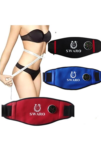 SWARO Titreşimli Masaj Kemeri Masaj Egzersiz Kemeri Titreşimli Yardımcı Göbek Eritme Cihazı