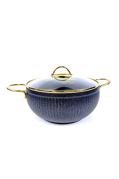 Evita Istiridye Gold 7 Parça Granit Tencere Seti