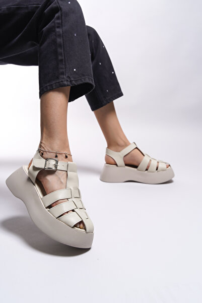 Riccon Felsalin béžové dámské sandály -0012800 Model