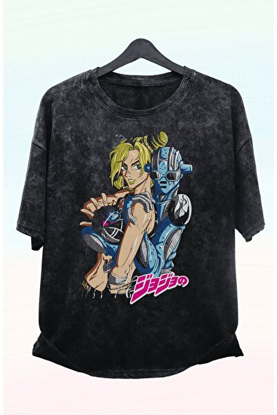 Fuddy Moda Jojo's Bizarre Unisex Oversize kroj Anime Majica - Periva Vintage ...