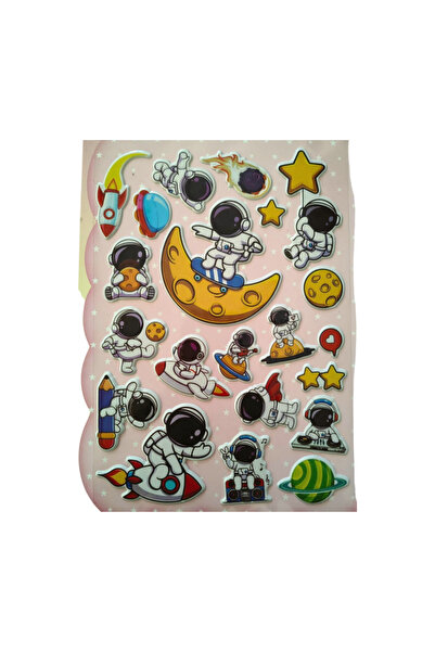 Bluoksweet 20x13cm Srednje veličine svemirski astronaut - Reljefna pufnasta e...