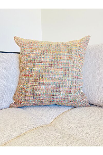 TheBohoHomeDecor Örgü - Natural Dekoratif Yastık Kılıfı