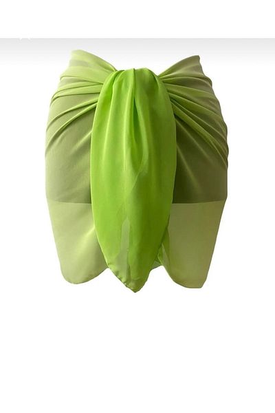 quella atelier Green Pareo - 55x150 cm