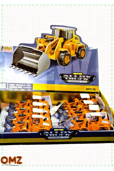 OMZ 1 Piece with 8 Display Boxes - Montessori Business Vehicles Game for Boys and Girls