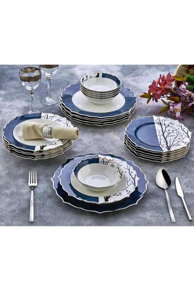 MİEN Mien Elizabeth London 24  Parça Florence Yemek Takımı EL22A056 Akyüzhome