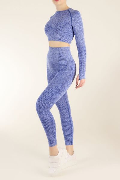 Zeynos Giyim Spor Seamless Tayt Takım