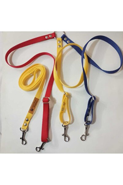 Loyal Friend Store KÖPEK 3LÜ GEZDİRME KAYIŞI VE 1.50 CM SEVK KAYIŞI SET UFAK ...