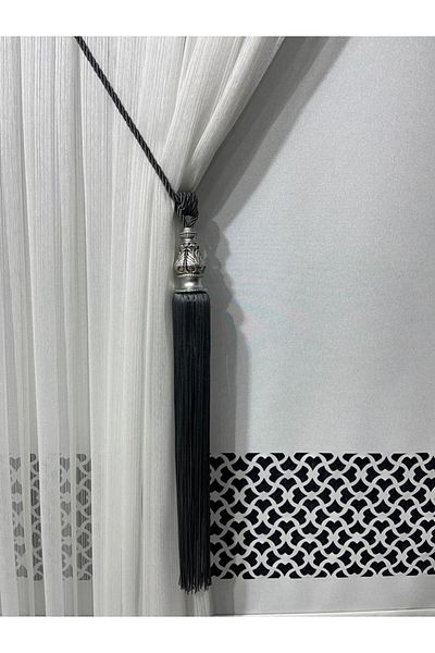 Halis Ticaret Luxury Background or Tulle Curtain Binding Apparatus Cornişe Takmatik Single Piece