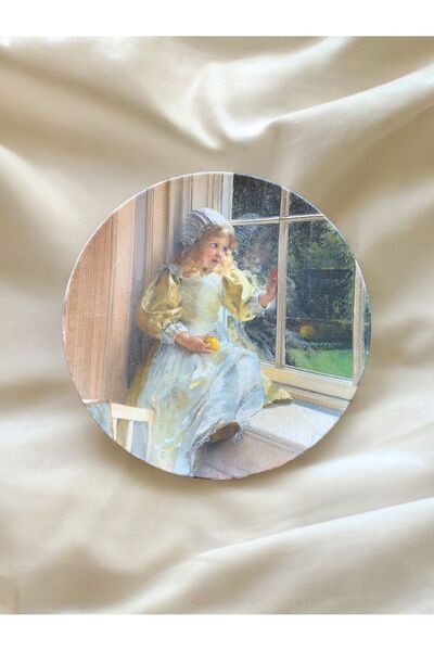 unique florya Διακοσμητικό Πιάτο Τοίχου Vintage Μοντέρνα Διακόσμηση Σπιτιού Δ...