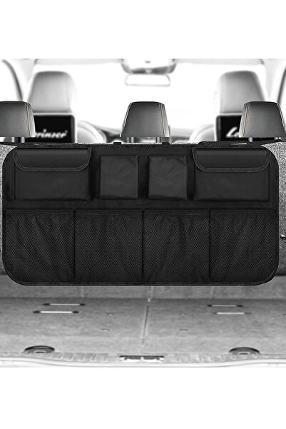 BYENS 8 Cepli Araç Bagaj Düzenleyici Çanta Araba Cd Organizer Çantaları Oto I...