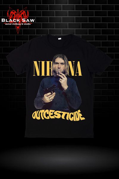 Valens Μπλουζάκι Kurt Cobain Nirvana Grunge