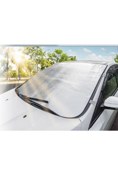 BYENS سيارة الزجاج الأمامي ظلة مكافحة الثلوج الجليد السيارات القماش المشمع السيارات السيارات ظلة واقية من الشمس ستارة السيارة