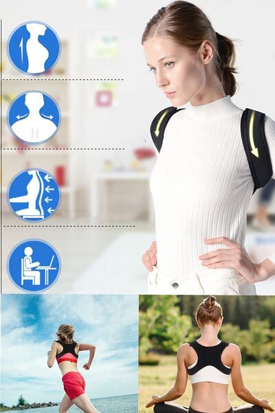 BYENS Корсет для вертикальної постави Медичний Корсет для вертикальної постави Жінки Чоловіки Горбаті корсети Корсети Корсети для відновлення спортсмена