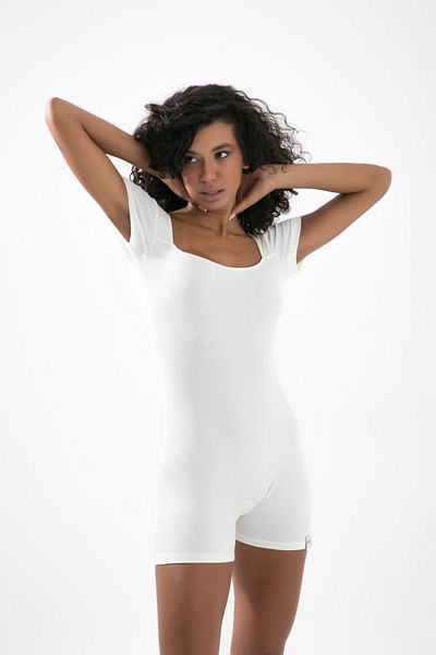 MuuBs Decol Camisole - Women's Jumpsuit with Shorts and Backless