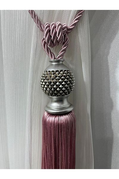 Halis Ticaret Luxury Background or Tulle Curtain Binding Apparatus Cornişe Takmatik Single Piece