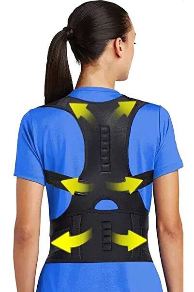 BYENS Корсет для випрямлення спини Медичний ортопедичний корсет для запобігання сутулості Жіночий корсет для спини Чоловічий корсет для випрямлення плечей