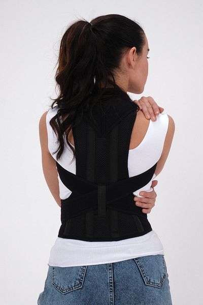 BYENS Γυναικείος κορσές όρθιας στάσης Unisex Νέας γενιάς Ορθοπεδικός κατά της καμπούρας Underwire