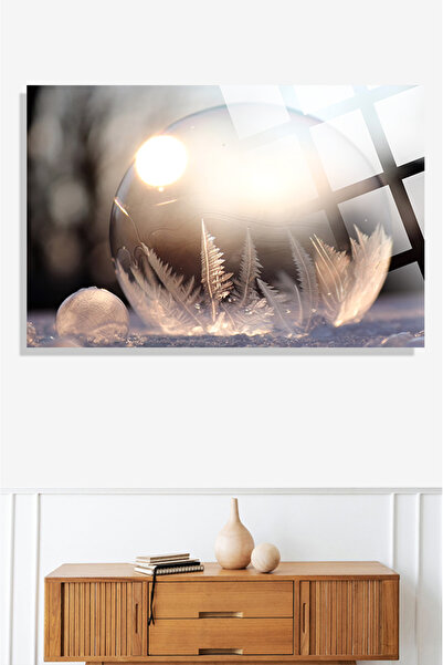 TAULART Pictură din sticlă de înaltă definiție, temperată, de lux, de 4 mm, K...