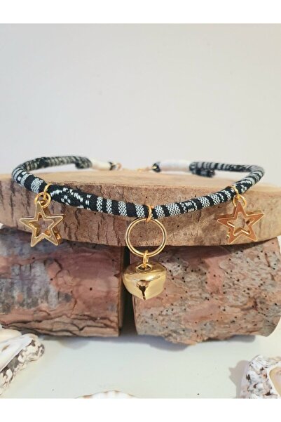 Loyal Friend Store Sİyah Zilli Ayarlanabilir Köpek Boyun Tasması 30 45 cm