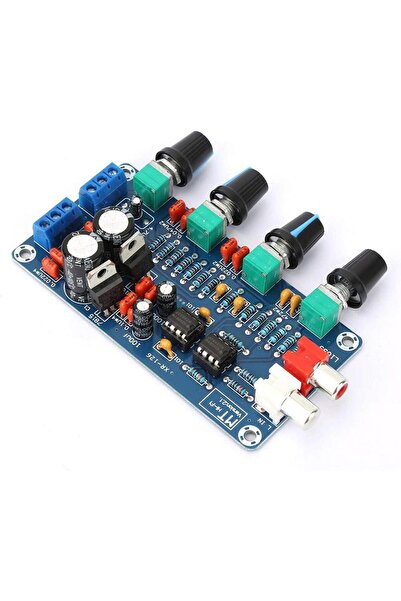 TLS Robotik Xh-m164 Ne5532 4 Kanallı Amplifikatör Ekolayzer Modülü