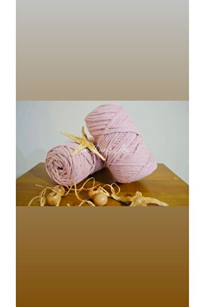 CAN DENİZ ART 250gr Περιστρεφόμενο νήμα μακραμέ μονής περιστροφής - 3mm