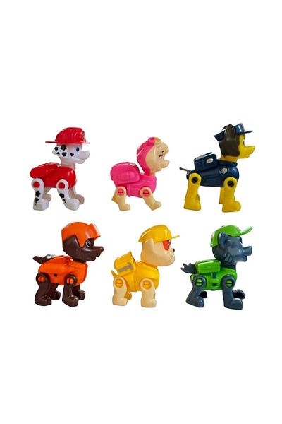 OMZ Paw Patrol New Season Patrol Dogs - 6'l Figure Paw Oil Set with Boy Toy