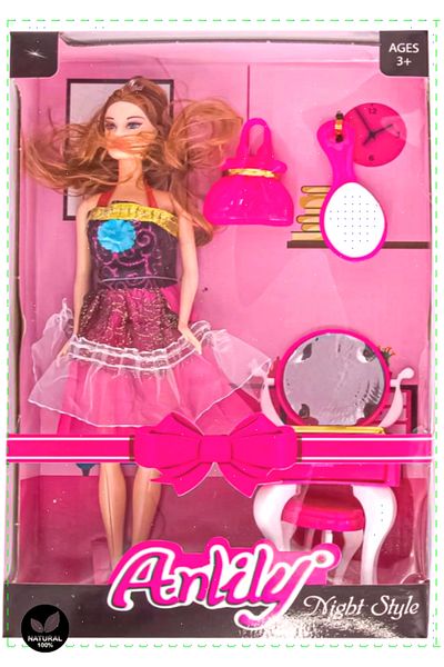 OMZ 1Pcs Anlily Makeup Tale Doll Educational Girl Boy Children Toy Montessori Toys