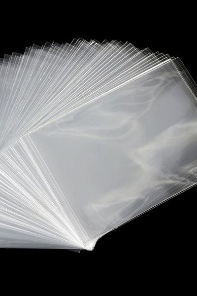 etikettcim Transparent Bag Plain 10x20 cm 100 Pieces